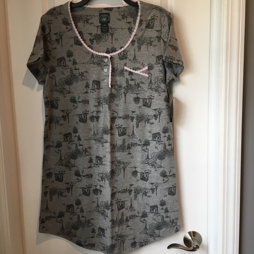 Laura Ashley Eiffel Tower Sleepshirt